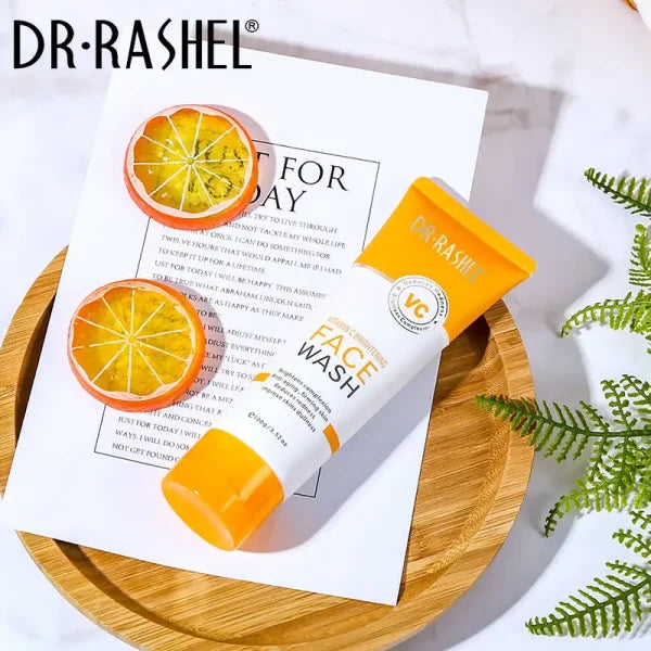 Dr Rashel Vitamin C Brightening Face Wash | Brightening Lightening Facial Clean