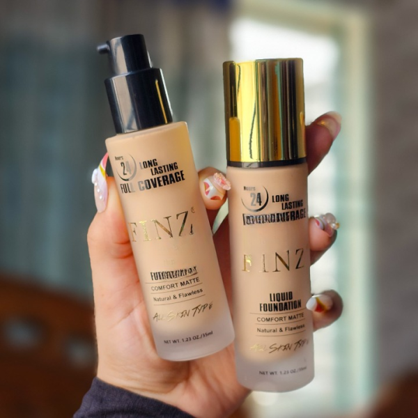 Finz 24 Hours Long Lasting Full Coverage Liquid Foundation