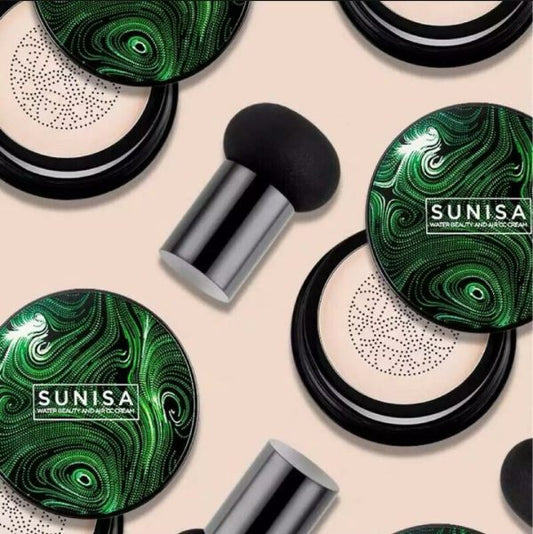 Sunisa Foundation Waterproof Mushroom Head Air Cushion Bb Cream Liquid Foundations Cc Cream